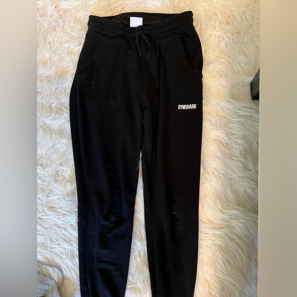 Gym shark black joggers